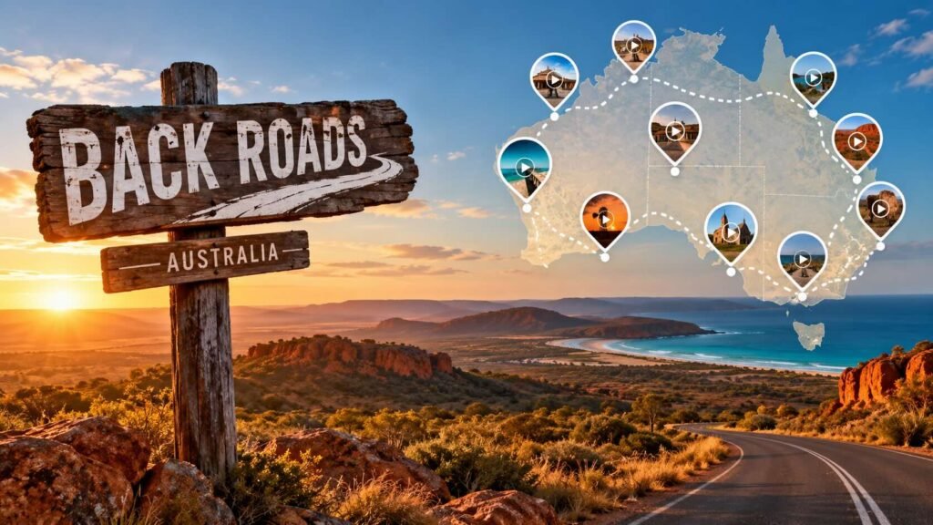 Australian Back Roads Adventure Map