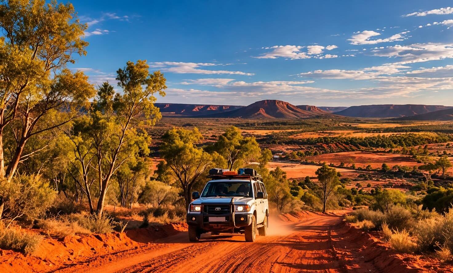 Exploring the Australian Outback by 4WD
